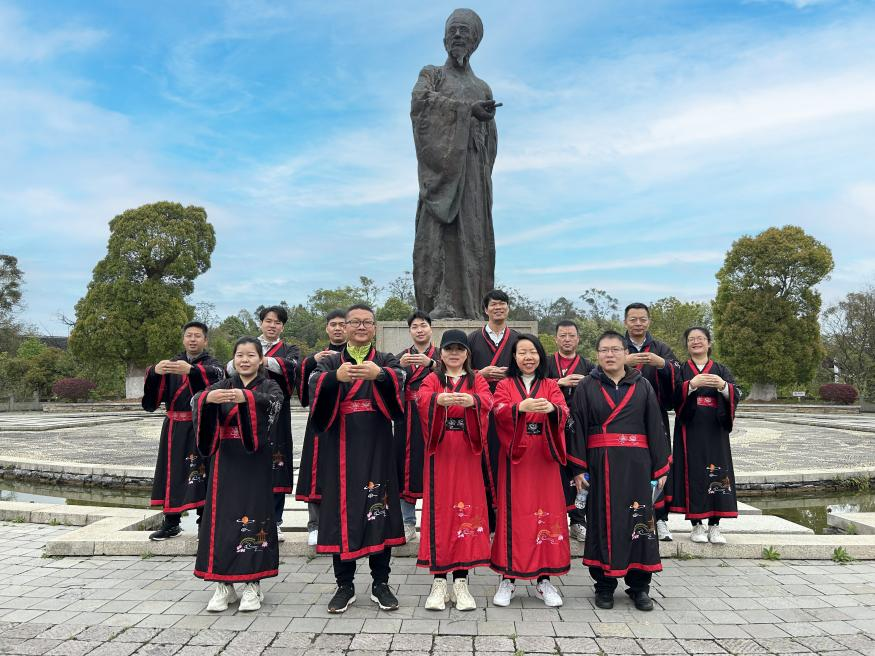 知行合一 | 廣州盈豐科技開展“重走陽明路，追尋良知學(xué)”主題內(nèi)訓(xùn)活動
